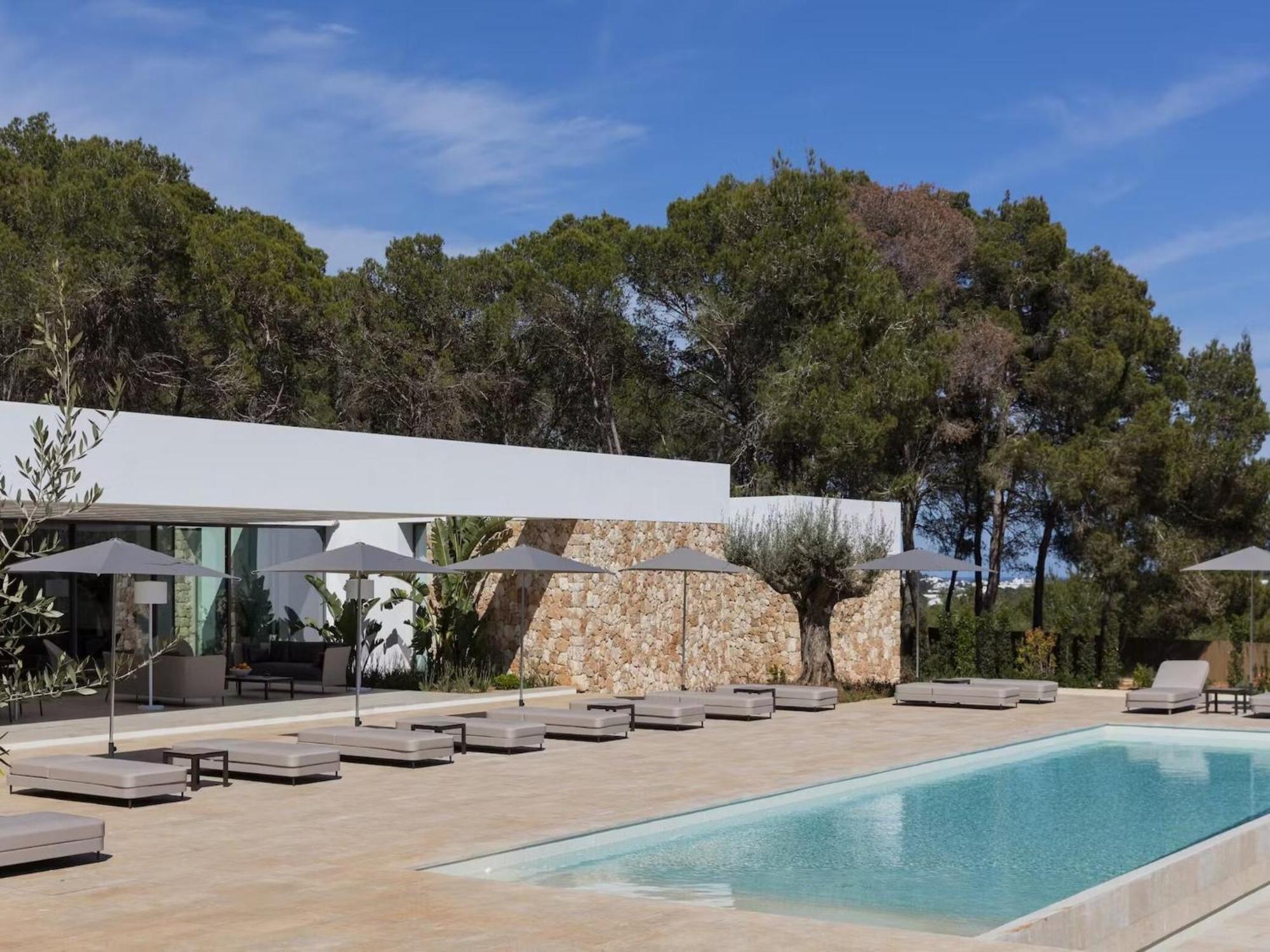 Countryside Villa With Outdoor Space Santa Eularia des Riu Luaran gambar